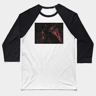 Pickering's Triangle nebula and NGC 6974 nebula in constellation Cygnus Baseball T-Shirt